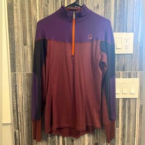 Trew Gear Merino Wool Zip Neck Top